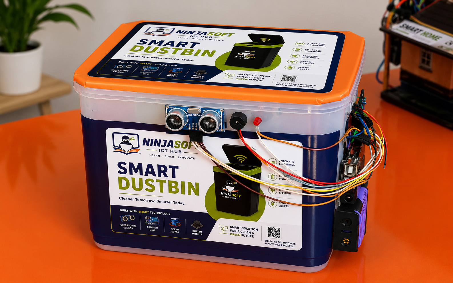 Smart dustbin